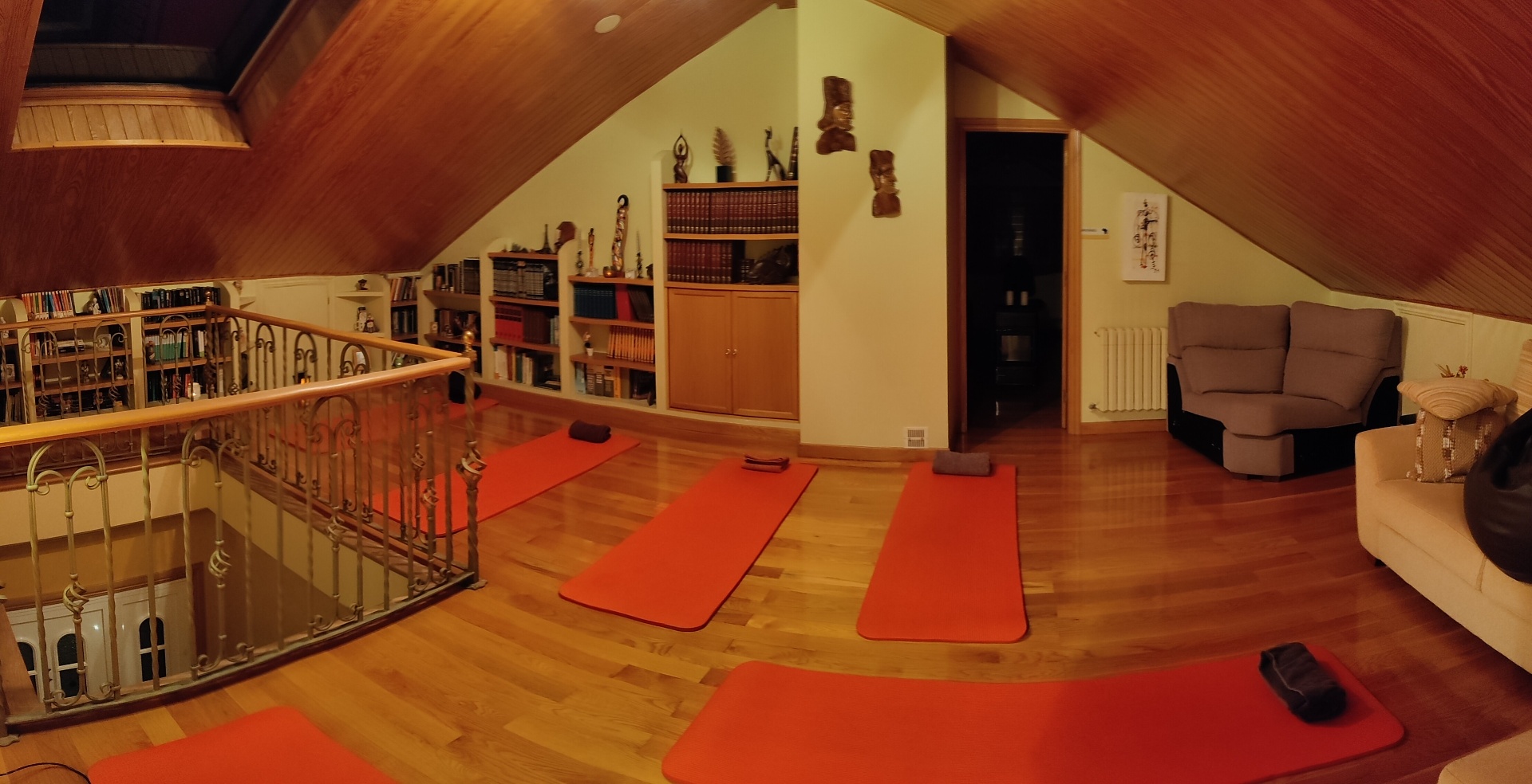 Sala de silencio y yoga